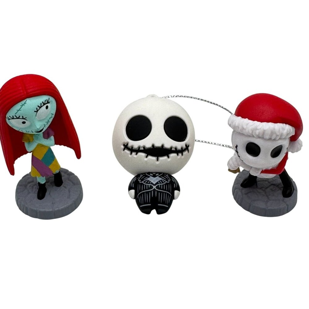 Disney Nightmare Before Christmas 30th Anniversary Mini Figures Set